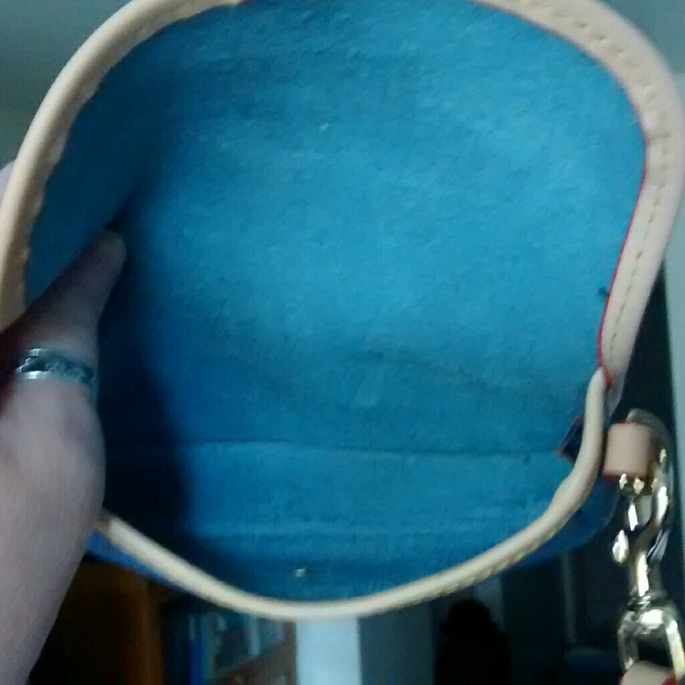 Vintage 00's Dooney & Bourke Leather Wristlet-Never Used - Picture 3 of 7
